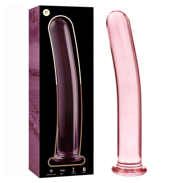 MODEL 17 DILDO OD BOROSILIKATNOG STAKLA PROZIRNO 18.5 CM -O- 3 CM