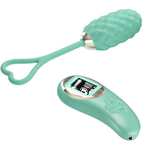 VIVIAN GREEN REMOTE CONTROL VIBRATING EGG