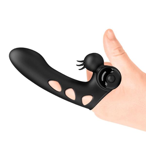 ORLANDO CRNI VIBRATOR PREKRIVAČ ZA PRSTE