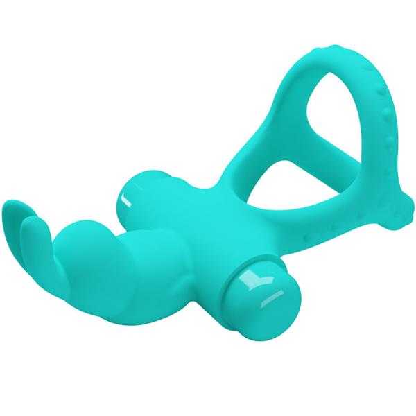 FIGGY ZELENI ZEC VIBRATOR PRSTEN