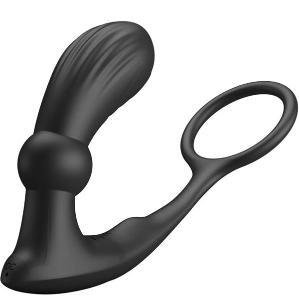 WARREN BLACK ANAL RING & VIBRATOR