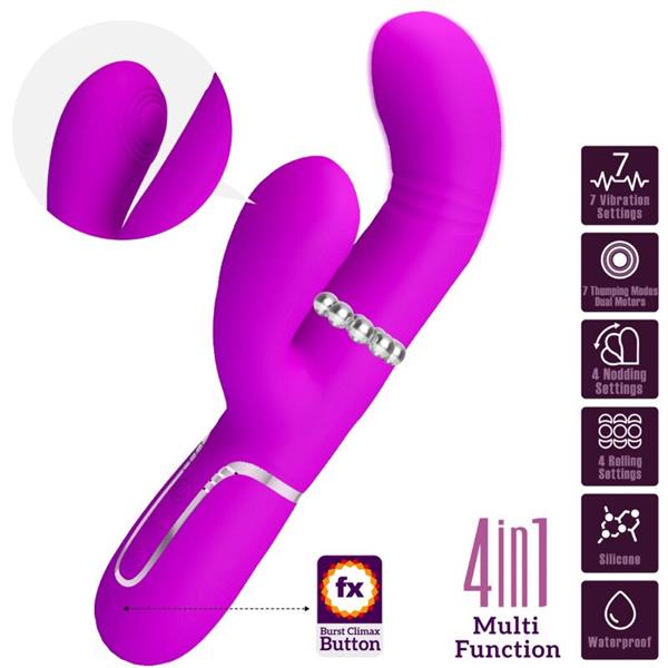 MULTIFUNKCIONALNI G-SPOT VIBRATOR FUCHSIA