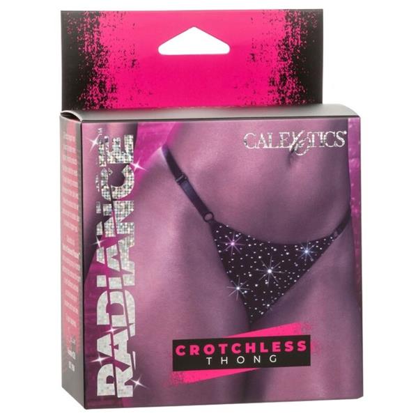 RADIANCE CROTCHLESS THONG RHINE