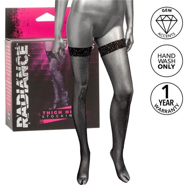 RADIANCE THIGH HIGH STOCKINGS RHINE
