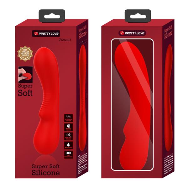 PRESCOTT RECHARGEABLE VIBRATOR RED