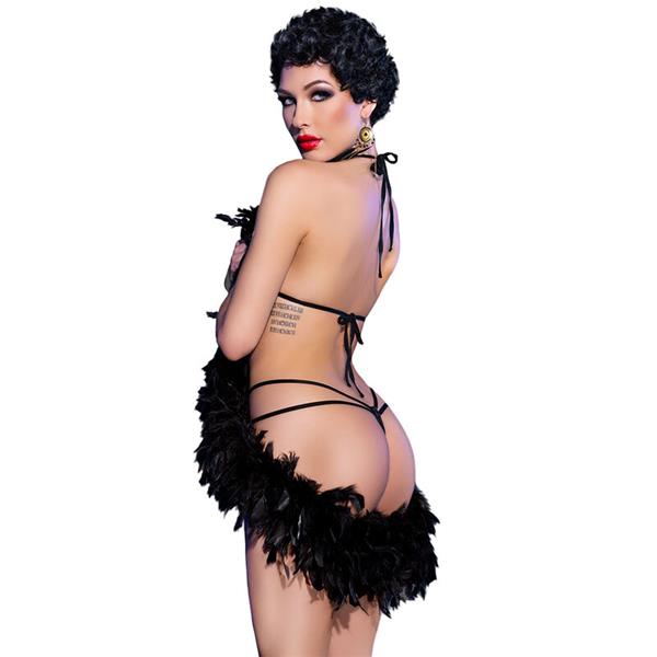 CR 4479 BODYSUIT CROTCHLESS PLAVA S/M