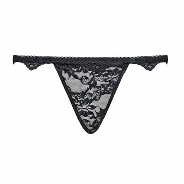 BELITA LC 90231 BRA + PANTY + GARTER BELT BLACK S/M