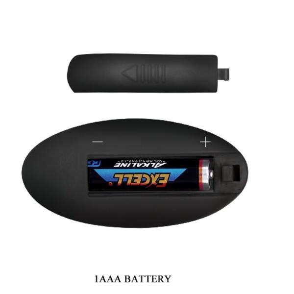 MOĆAN VIBRATOR DALJINSKI UPRAVLJAN ANALNI ČEP CRNI