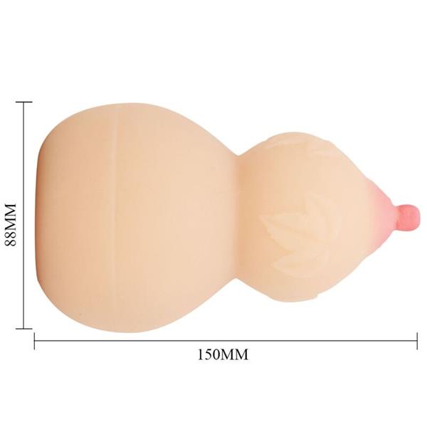 CALABASH BREAST-SHAPED MASTUBADOR