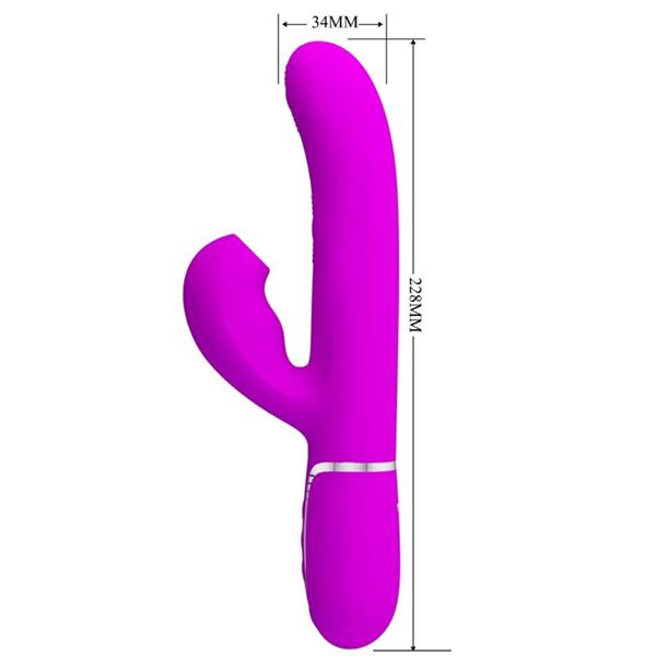 PERLITA MULTIFUNCTION 3 IN 1 G-SPOT VIBRATOR VIOLET