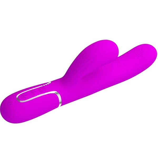 PERLITA MULTIFUNCTION 3 IN 1 G-SPOT VIBRATOR VIOLET