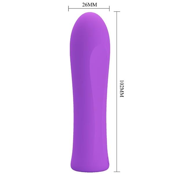 ALFREDA SUPER POWER VIBRATOR AQUA PURPLE