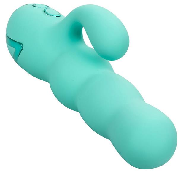 DEL MAR DIVA VIBRATOR RABBIR AQUA GREEN BY CALIFORNIA DREAMING