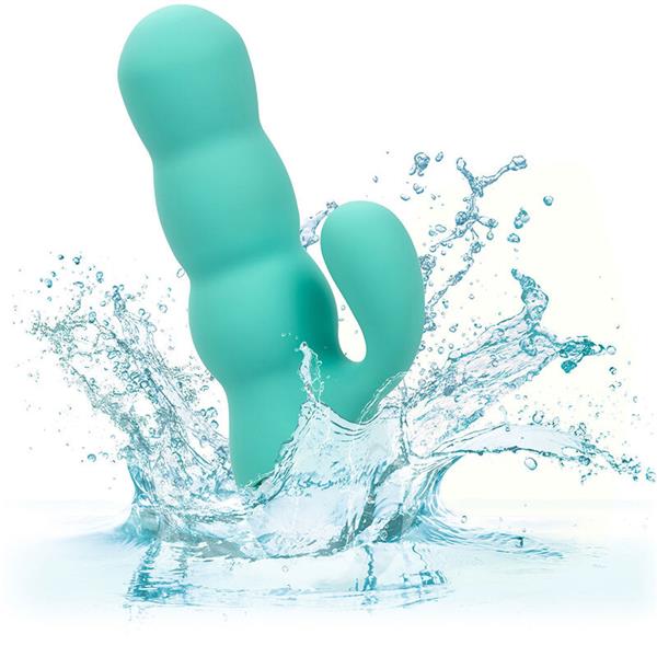 DEL MAR DIVA VIBRATOR RABBIR AQUA GREEN BY CALIFORNIA DREAMING
