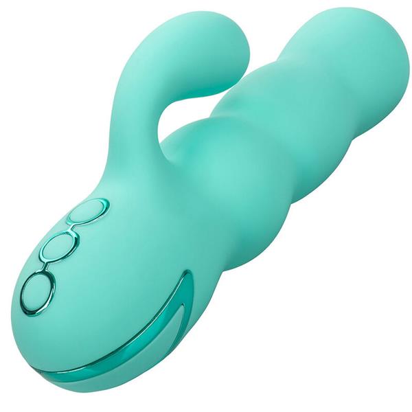 DEL MAR DIVA VIBRATOR RABBIR AQUA GREEN BY CALIFORNIA DREAMING