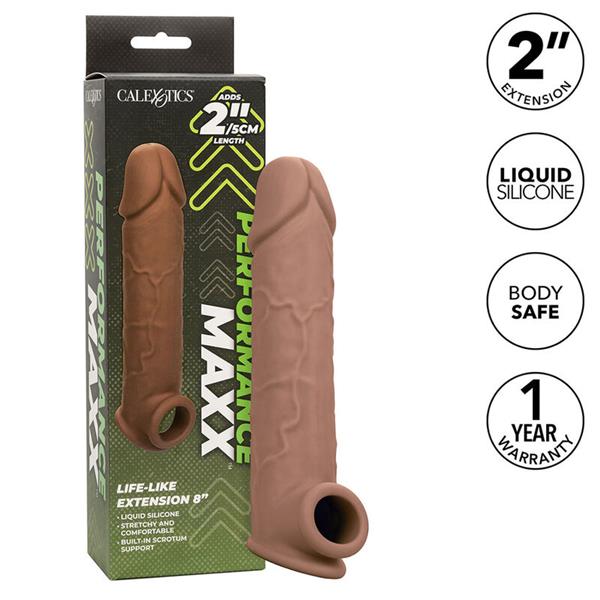 PERFORMANCE MAXX LIFE-LIKE EXTENSION 8 BROWN SKIN