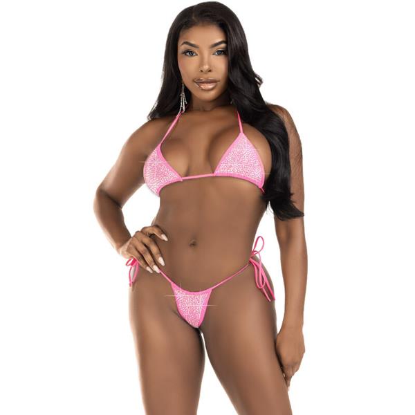 DIAMONDS BIKINI PLAVA
