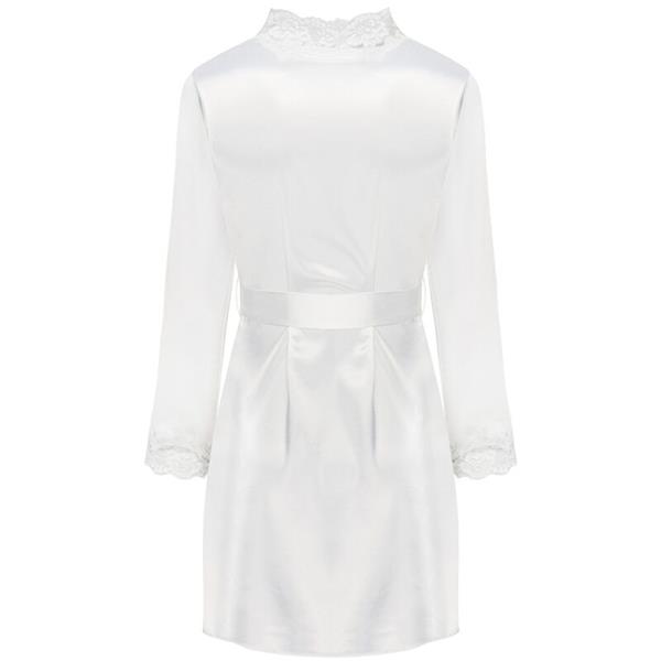 JACQUELINE LC 90249 DRESSING GOWN + SHIRT + PANTY ECRU S/M