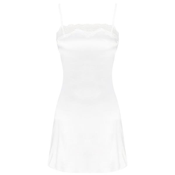 JACQUELINE LC 90249 DRESSING GOWN + SHIRT + PANTY ECRU S/M