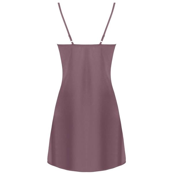 JACQUELINE LC 90249 DRESSING GOWN + SHIRT + PANTY VIOLET S/M