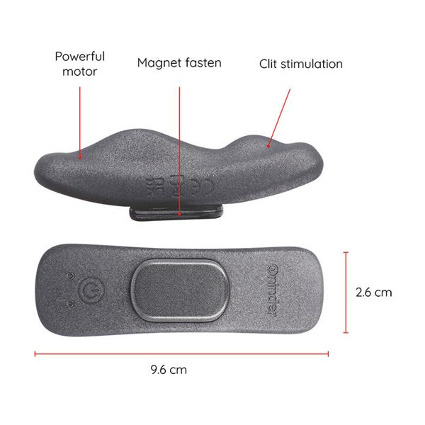 MANILA PANTY PUNJIVI VIBRATOR 9 BRZINA 9.6 CM X 2.6 CM - BESPLATNA APLIKACIJA