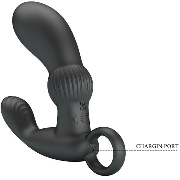 CAYLA ANAL VIBRATOR MASSAGER BLACK