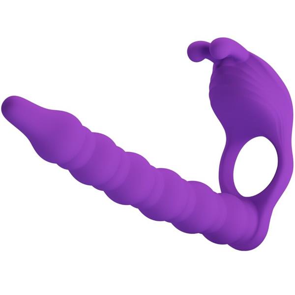 BLACKNEY PENIS RING WITH LILA VIBRATOR PLUG