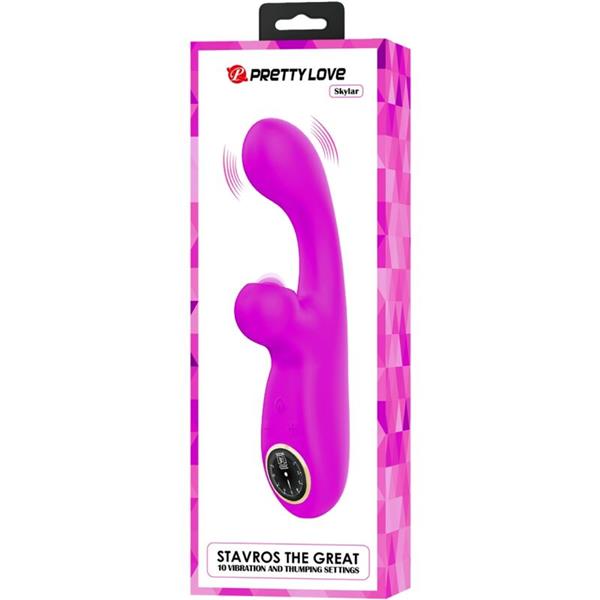 SKYLAR LJUBIČASTI STIMULATOR VIBRATOR