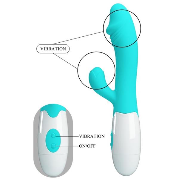 SNAPPY G-SPOT VIBRATOR AQUA ZELENA