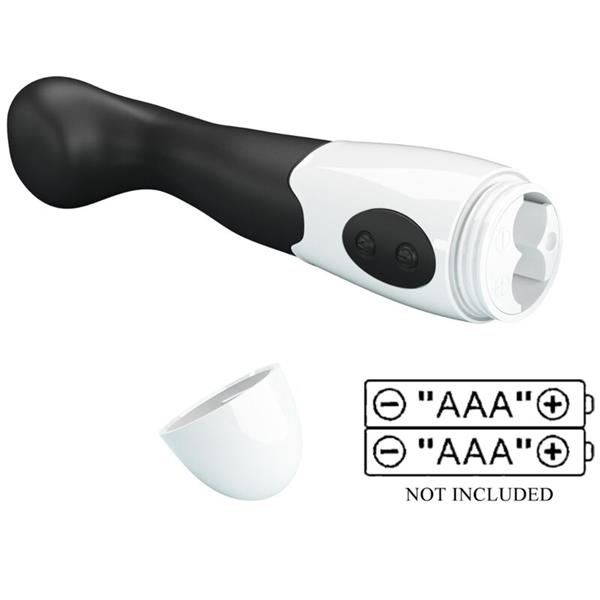 CHARLES G-SPOT VIBRATOR 30 MODOV ČRNA