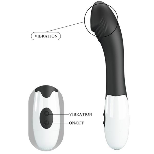 ELEMENTAL G-SPOT VIBRATOR 30 MODA CRNI