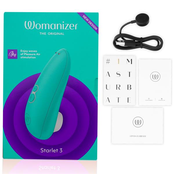 STARLET 3 CLITORAL STIMULATOR TURQUOISE