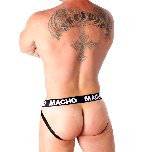 MX25NC JOCK ČRNI USNJENI S