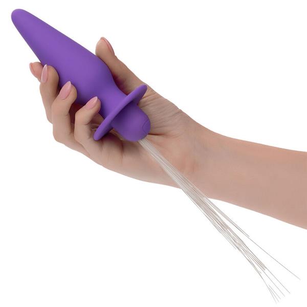 SOUTHERN LIGHTS LIGHT UP ANAL PLUG 10 VIBRATIONS SILICONE PURPLE