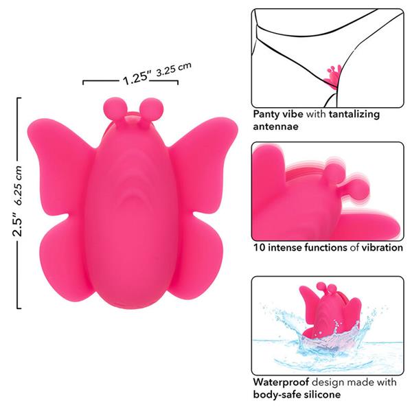 NEON VIBES THE FLUTTER VIBE STIMULATOR 10 VIBRACIJ ROZA