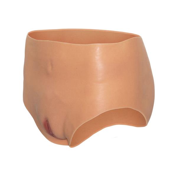 ALTER EGO OPEN VAGINA BRIEF HIGH WAIST FLESH
