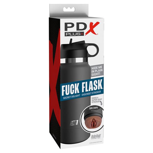 FUCK FLASK VAGINE DISCRET STROKER BROWN MODEL 2
