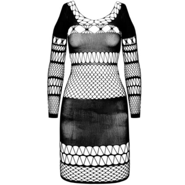 BS 105 BODYSTOCKING ČRNA ENA VELIKOST