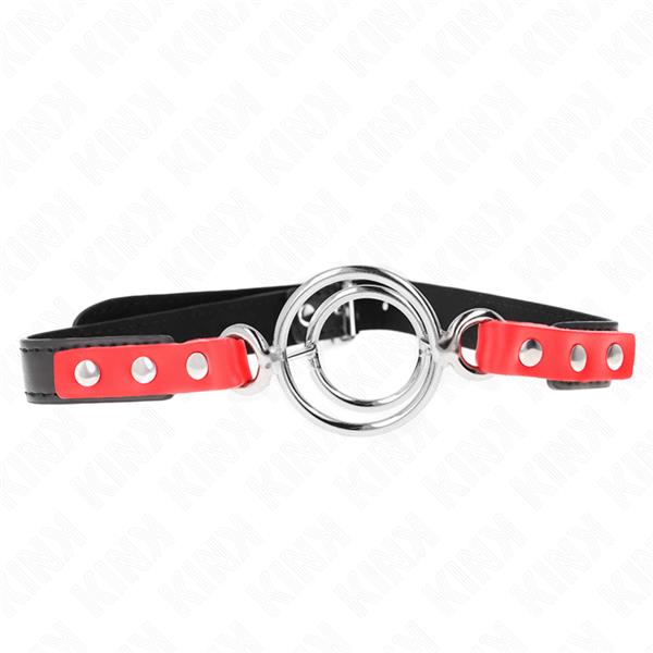 GAG Z VEČ O-RINGI 4 / 4.8 CM RDEČ 38 X 56 CM