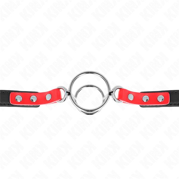 GAG Z VEČ O-RINGI 4 / 4.8 CM RDEČ 38 X 56 CM