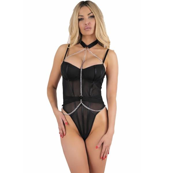 RUBIKA LC XG079 BODY WITH CHOKER BLACK S