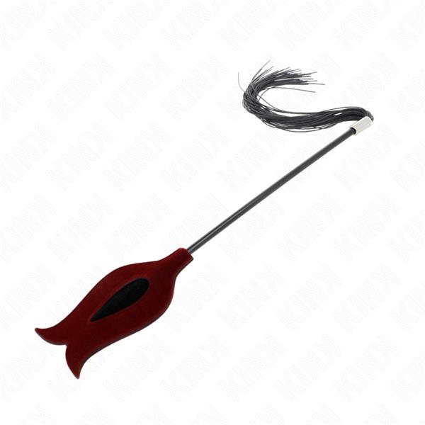 ROSE SHAPE SILICONE TASSEL WHIP 45 CM