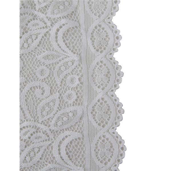 953850 LACE BODYSUIT WHITE S/M