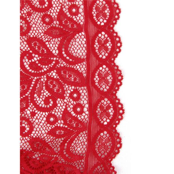 953874 OPEN CUP BODYSUIT RED S/M