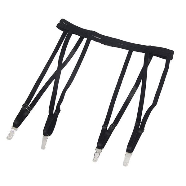 954154 BODY WITH GARTER BELT BLACK L/XL