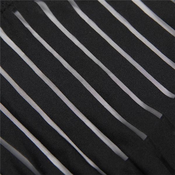 954154 BODY WITH GARTER BELT BLACK L/XL