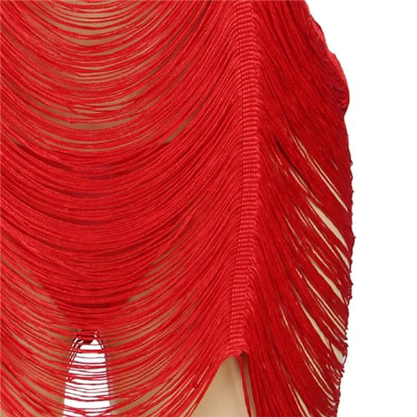 954246 STRAPPY DRESS + THONG RED S/M