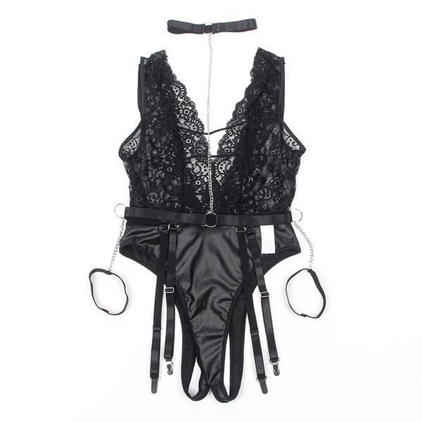 954390 SEKSI TIJELO S REMENOM CRNO L/XL