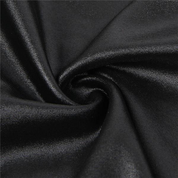 954406 LEATHER BONDAGE DRESS BLACK S/M