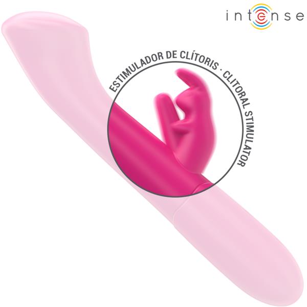 JULIETA RABBIT VIBRATOR 18.6 CM 10 VIBRATIONS PINK